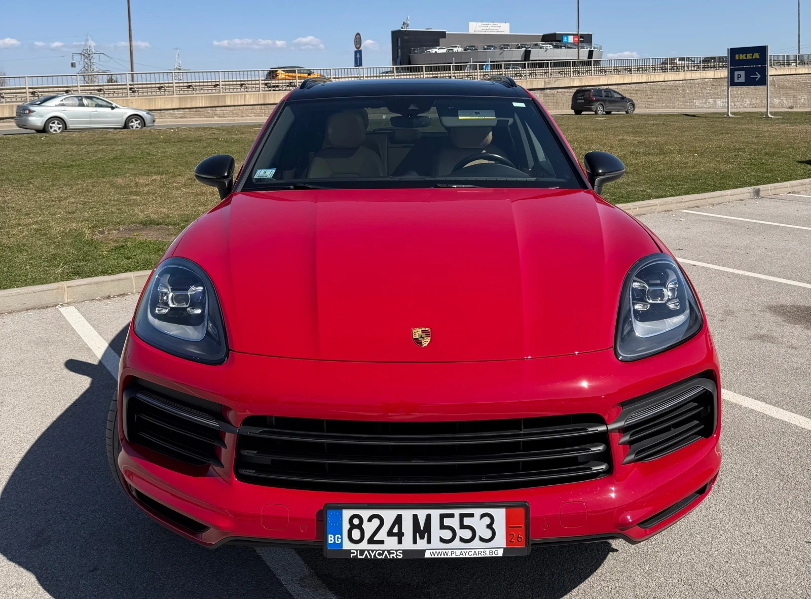 Porsche Cayenne 2.9i Red Carmine - Панорама - Подгрев - Ambi Light, снимка 2 - Автомобили и джипове - 53836260