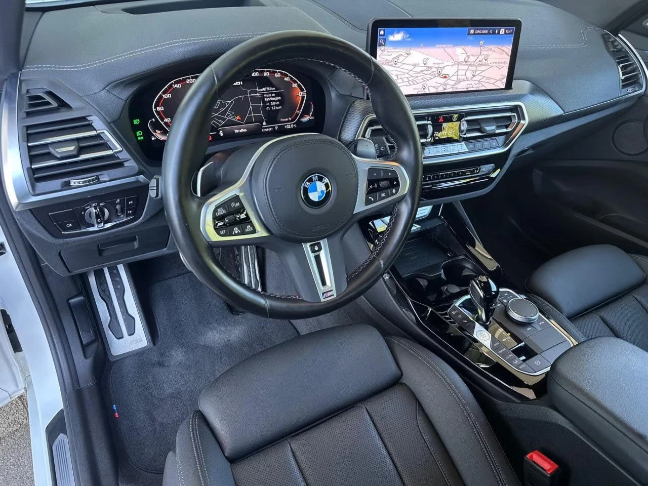 BMW X3 M40i/387HP/LASER/360/HUD/H&K/616z, снимка 11 - Автомобили и джипове - 55318670
