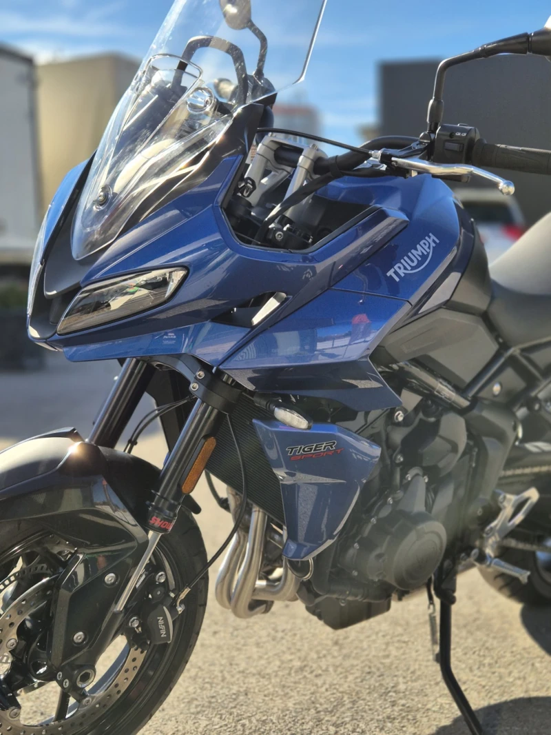 Triumph Tiger Sport 660 4660км!!! ШВЕЙЦАРИЯ, КАТО НОВ!!!, снимка 10 - Мотоциклети и мототехника - 52225472