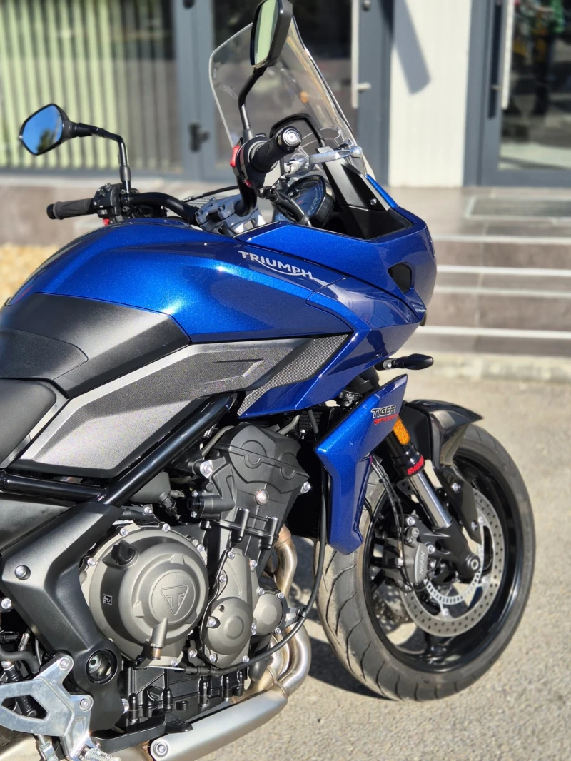 Triumph Tiger Sport 660 4660км!!! ШВЕЙЦАРИЯ, КАТО НОВ!!!, снимка 8 - Мотоциклети и мототехника - 52225472