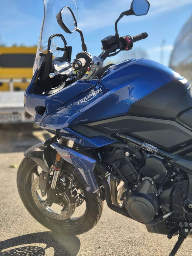 Triumph Tiger Sport 660 4660км!!! ШВЕЙЦАРИЯ, КАТО НОВ!!!, снимка 9 - Мотоциклети и мототехника - 52225472