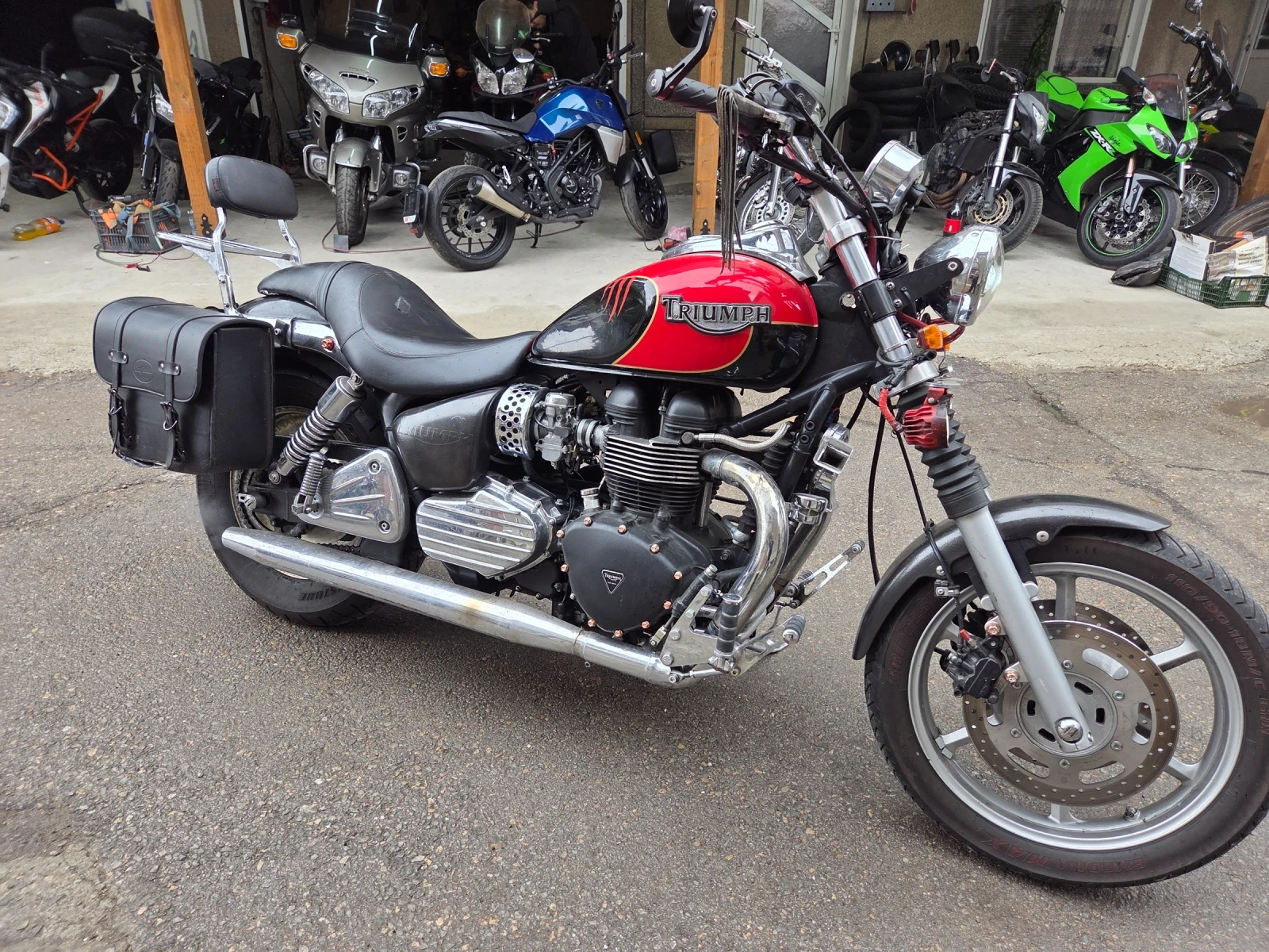 Triumph Speedmaster Внос от Швейцария с платено мито и ддс - изображение 8