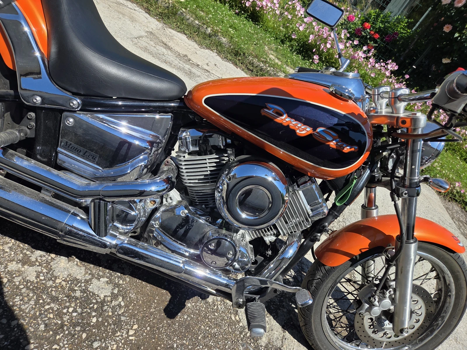 Yamaha Drag Star Внос от Швейцария с платено мито!!, снимка 8 - Мотоциклети и мототехника - 53076152