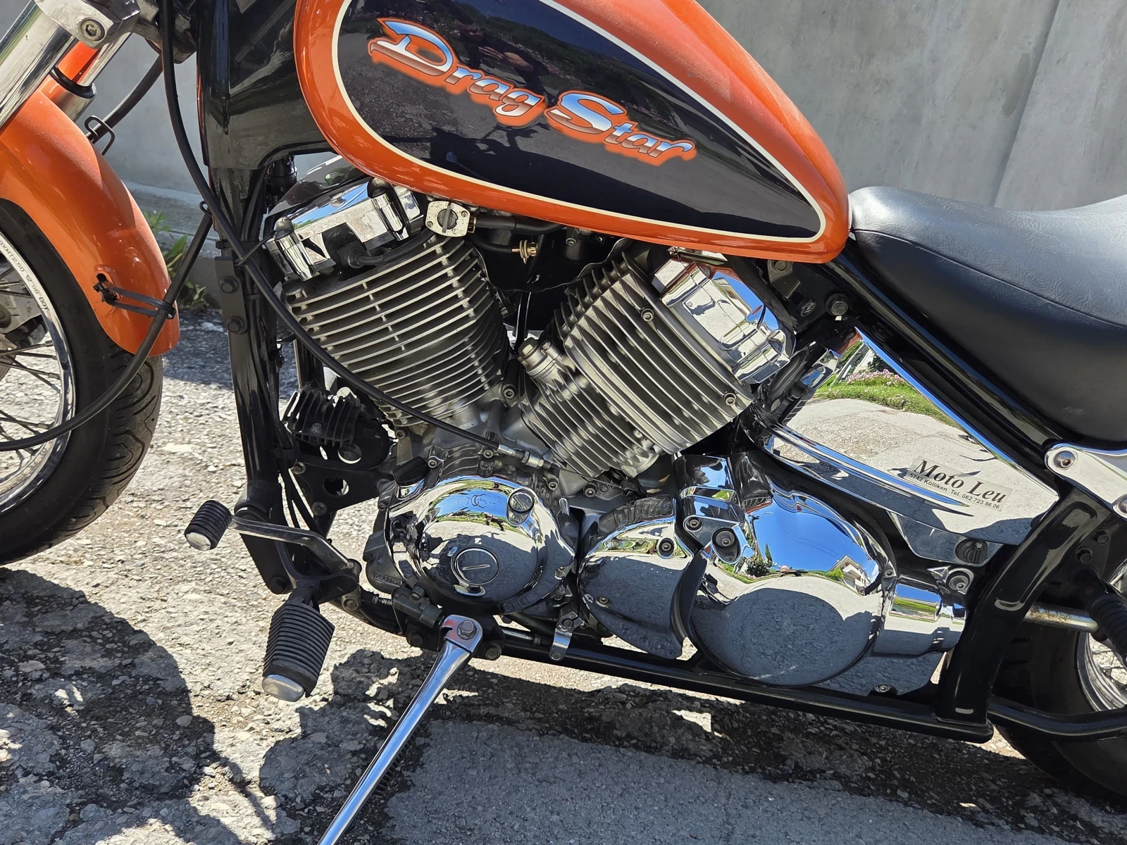 Yamaha Drag Star Внос от Швейцария с платено мито!!, снимка 9 - Мотоциклети и мототехника - 53076152