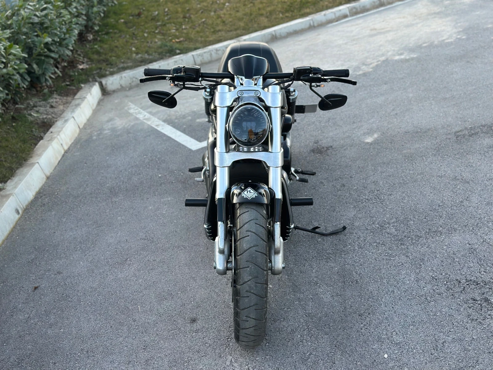 Harley-Davidson V-Rod CUSTOM 300mm 2to1 Exhaust , снимка 8 - Мотоциклети и мототехника - 53801583