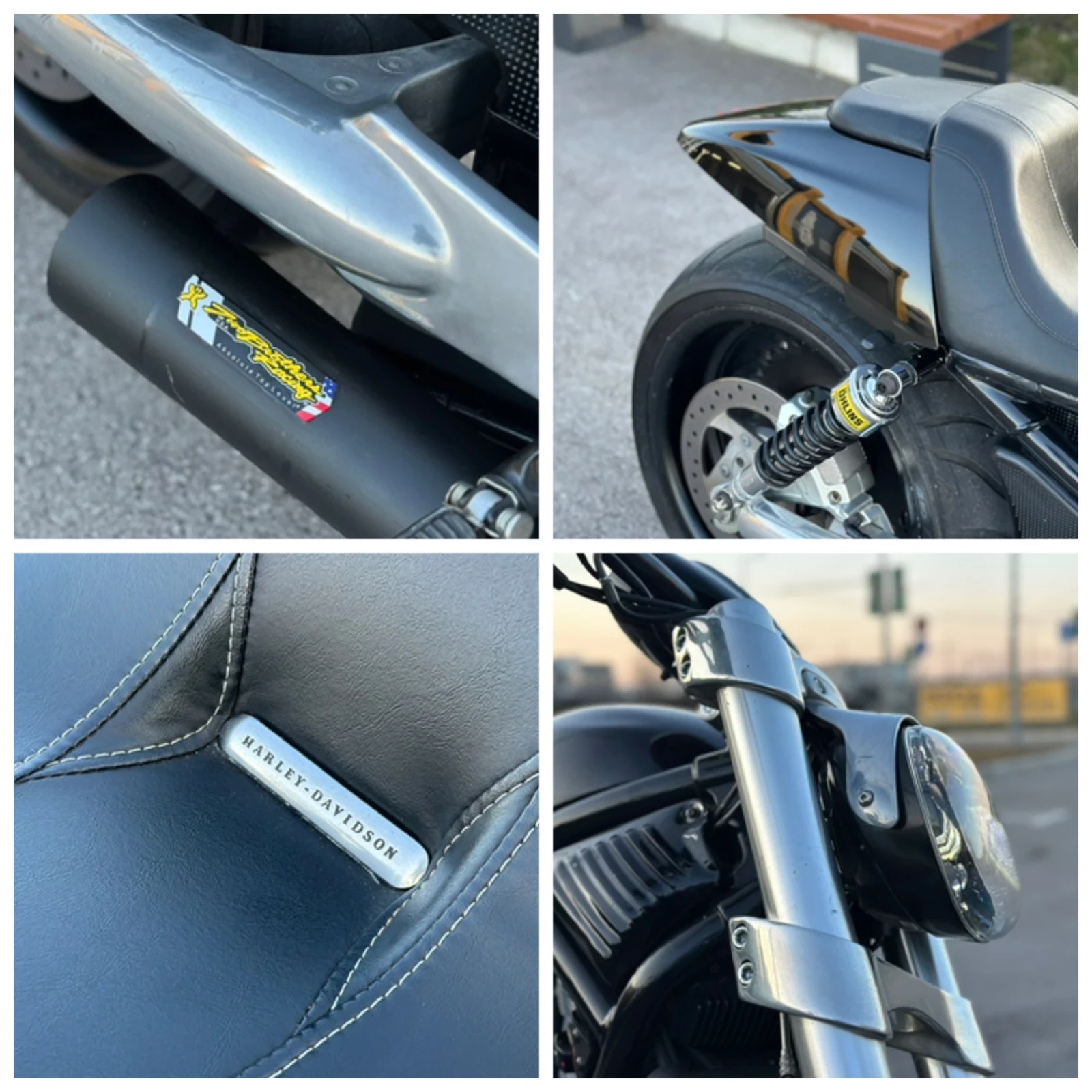 Harley-Davidson V-Rod CUSTOM 300mm 2to1 Exhaust , снимка 15 - Мотоциклети и мототехника - 53801583