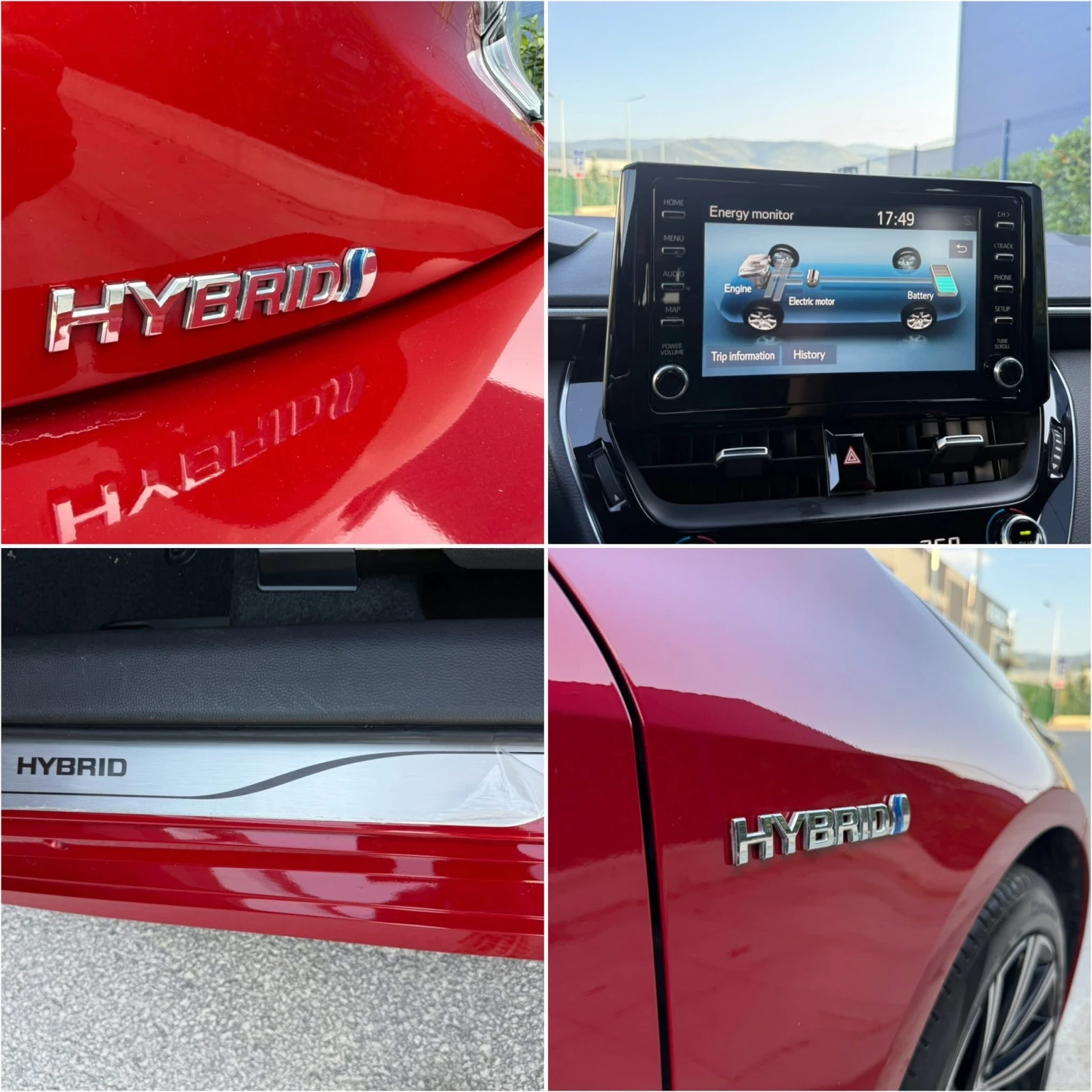 Toyota Corolla Styel 1, 8 Hybrid FULL LED - изображение 10