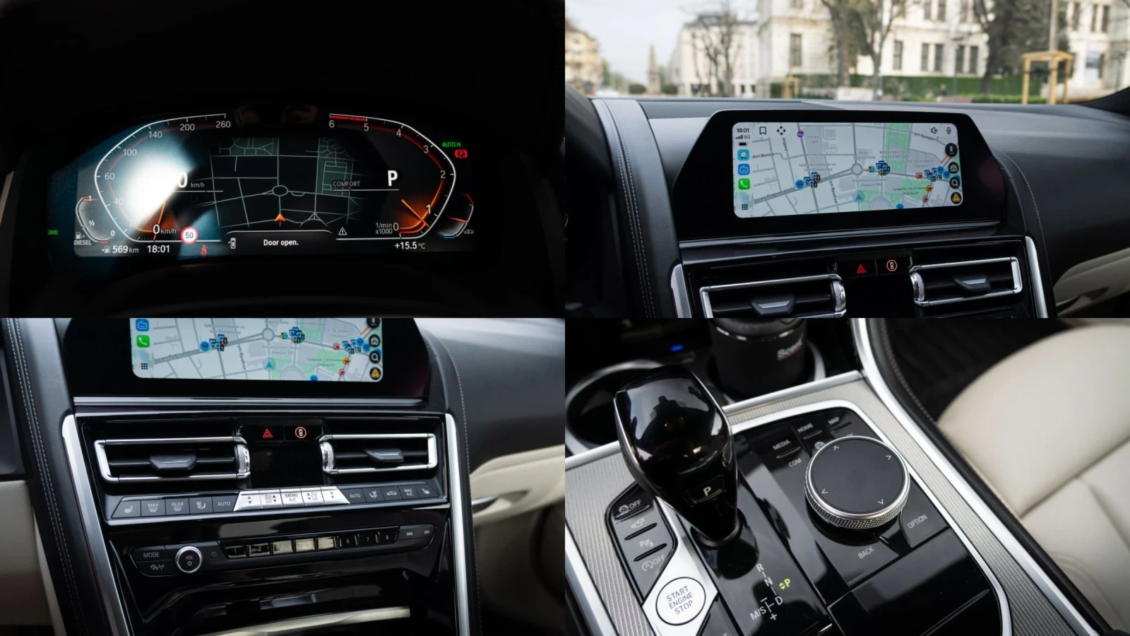 BMW 840 840 XDRIVE M-SPORT/CARBON PACKET, снимка 17 - Автомобили и джипове - 54099627