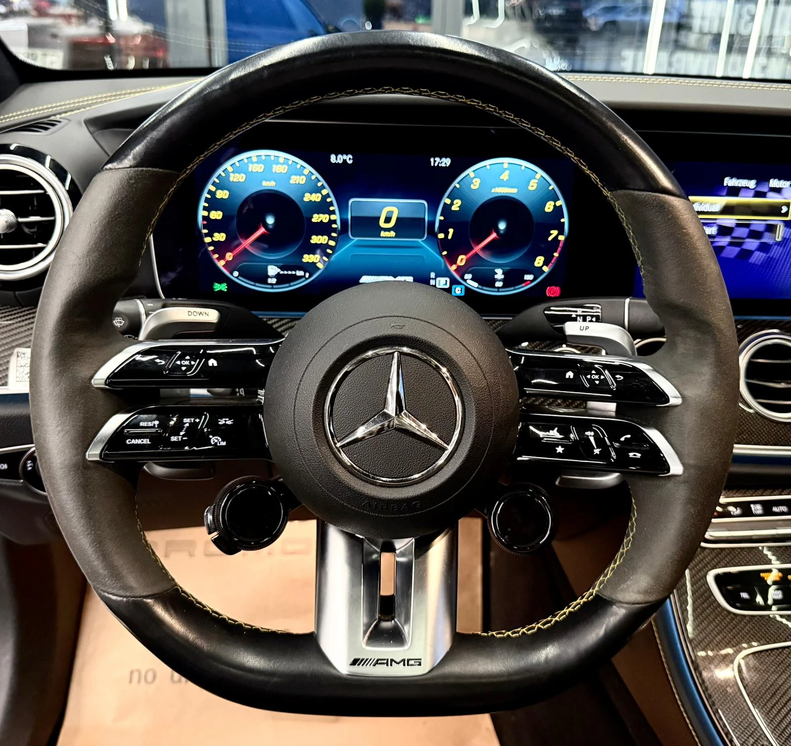 Mercedes-Benz E 63 AMG S* 4Matic* Burm* Панорама* Лизинг, снимка 9 - Автомобили и джипове - 54702411