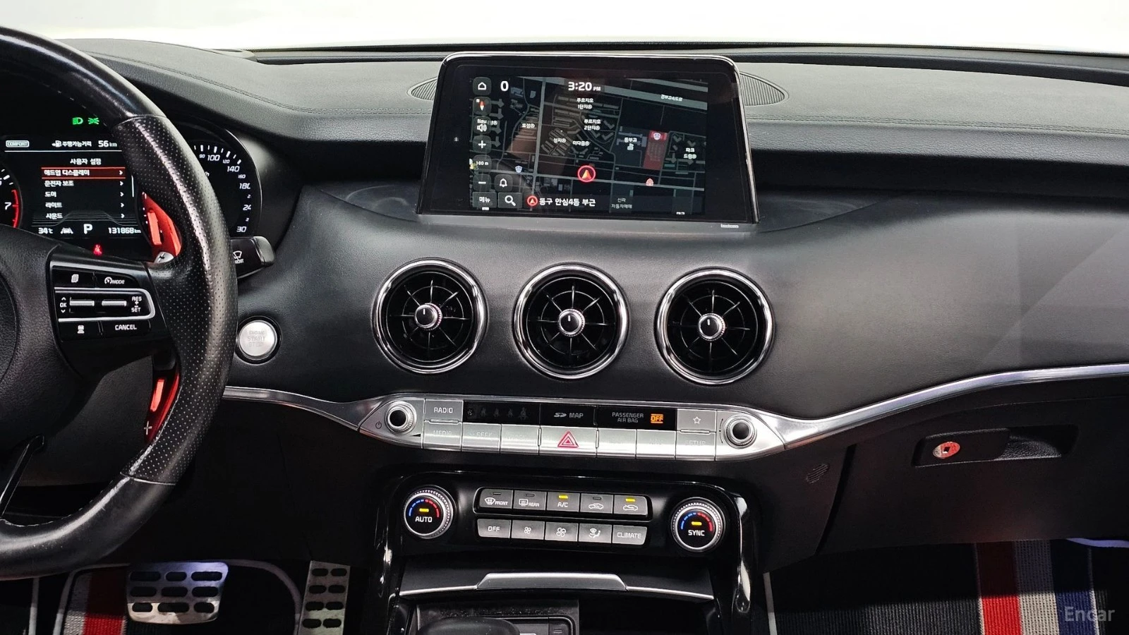 Kia Stinger 3.3. Turbo AWD GT* HUD* 360* ПАНО* НАВИ, снимка 13 - Автомобили и джипове - 55577406
