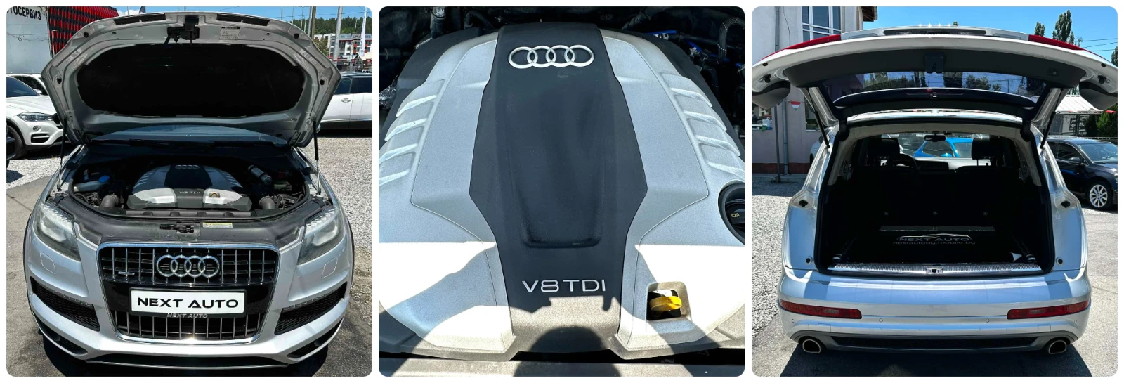 Audi Q7 4.2TDI V8 326HP 6+ 1 PANO ОБДУХВАНЕ CAMERA, снимка 16 - Автомобили и джипове - 54801698