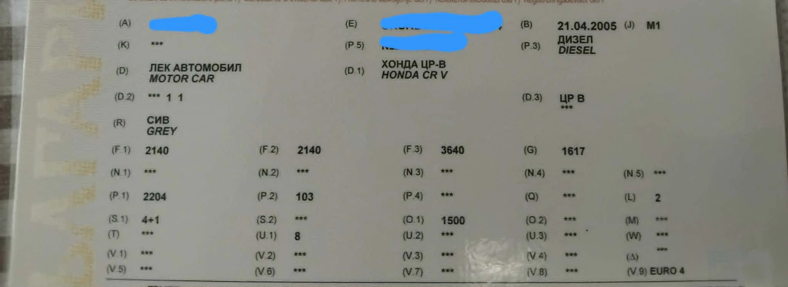 Honda Cr-v, снимка 6 - Автомобили и джипове - 55153637