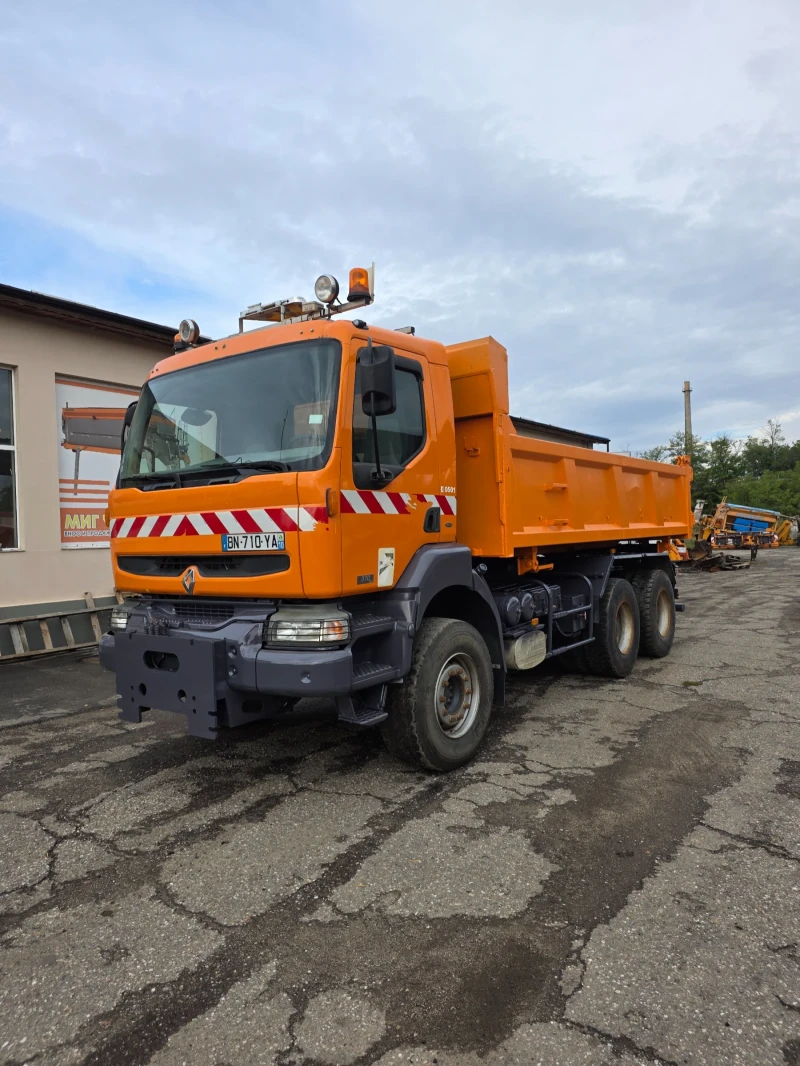 Renault Kerax Самосвал снегорин 6х4 370dci, снимка 2 - Камиони - 51825219