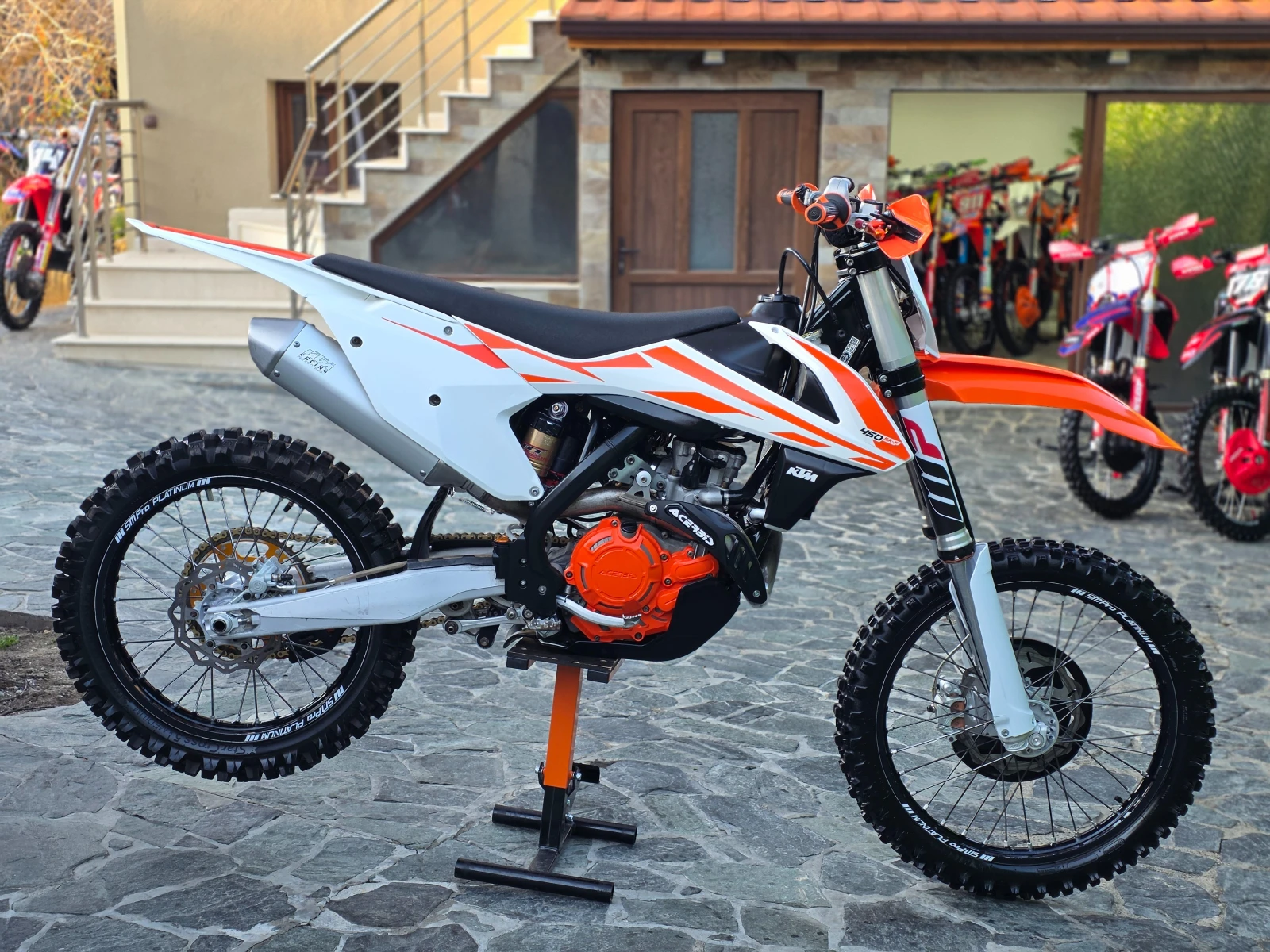 Ktm SX-F 450💥ЛИЗИНГ💥СТАРТЕР, снимка 5 - Мотоциклети и мототехника - 53859452
