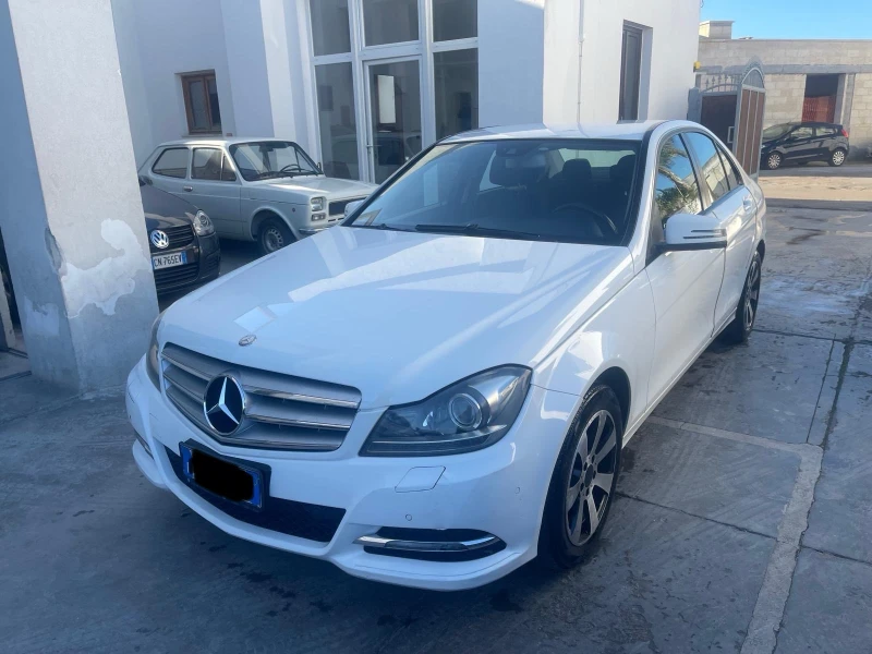 Mercedes-Benz C 220 CDi 170HP AVTOMAT FACE 2014G ОЧАКВАН ВНОС, снимка 1 - Автомобили и джипове - 48576907