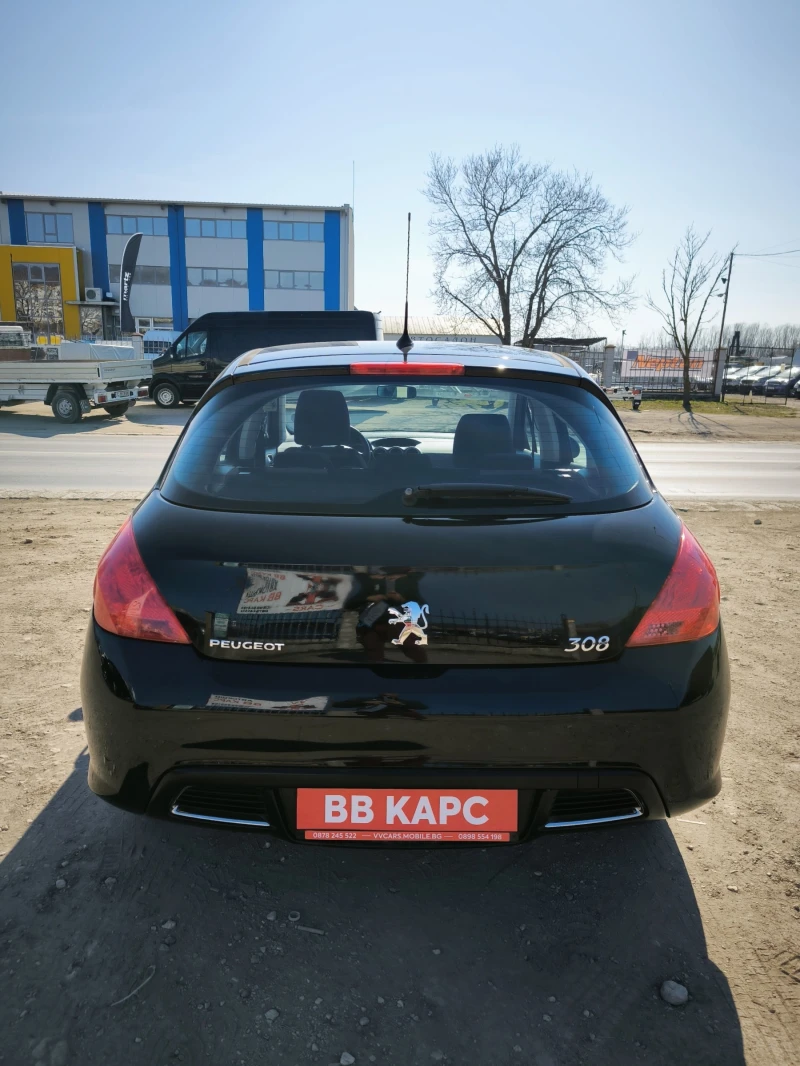 Peugeot 308 1.6i EURO5, снимка 4 - Автомобили и джипове - 49485530