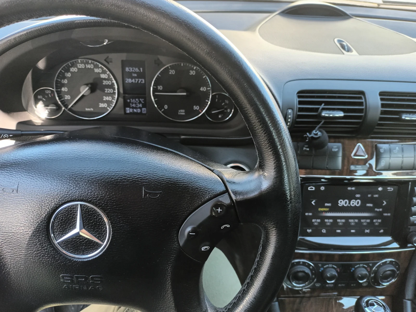 Mercedes-Benz C 220 2.2CDI-2007г-FACE | Mobile.bg — изображение 16
