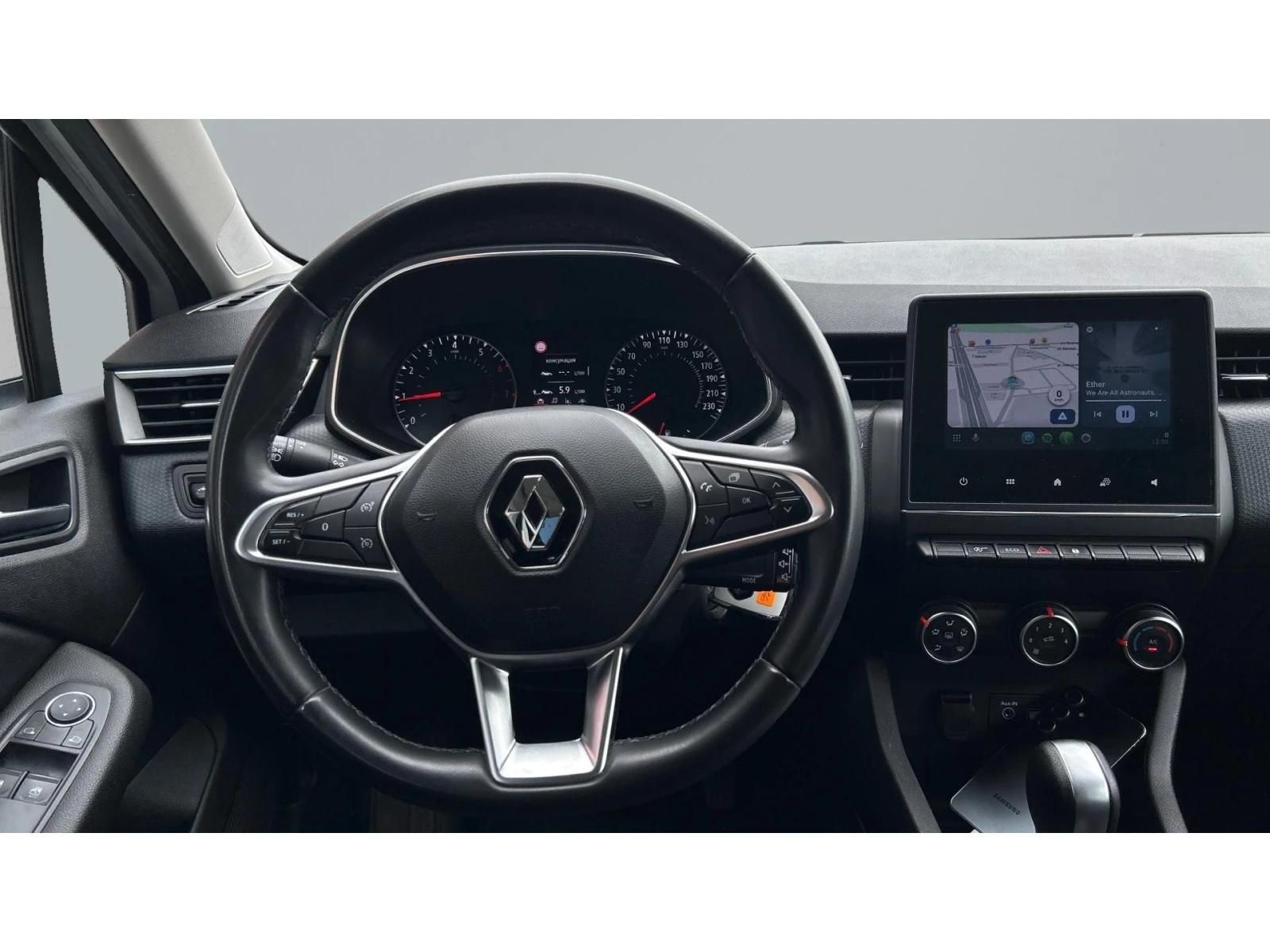 Renault Clio 1.0 TCe 100k A/T , Месечна вноска от 188  , снимка 17 - Автомобили и джипове - 54670809