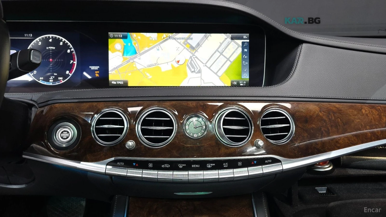 Mercedes-Benz S 560 LONG / SOFT-CLOSE / DISTRONIC / HEADUP / 360 /FULL, снимка 13 - Автомобили и джипове - 54892036