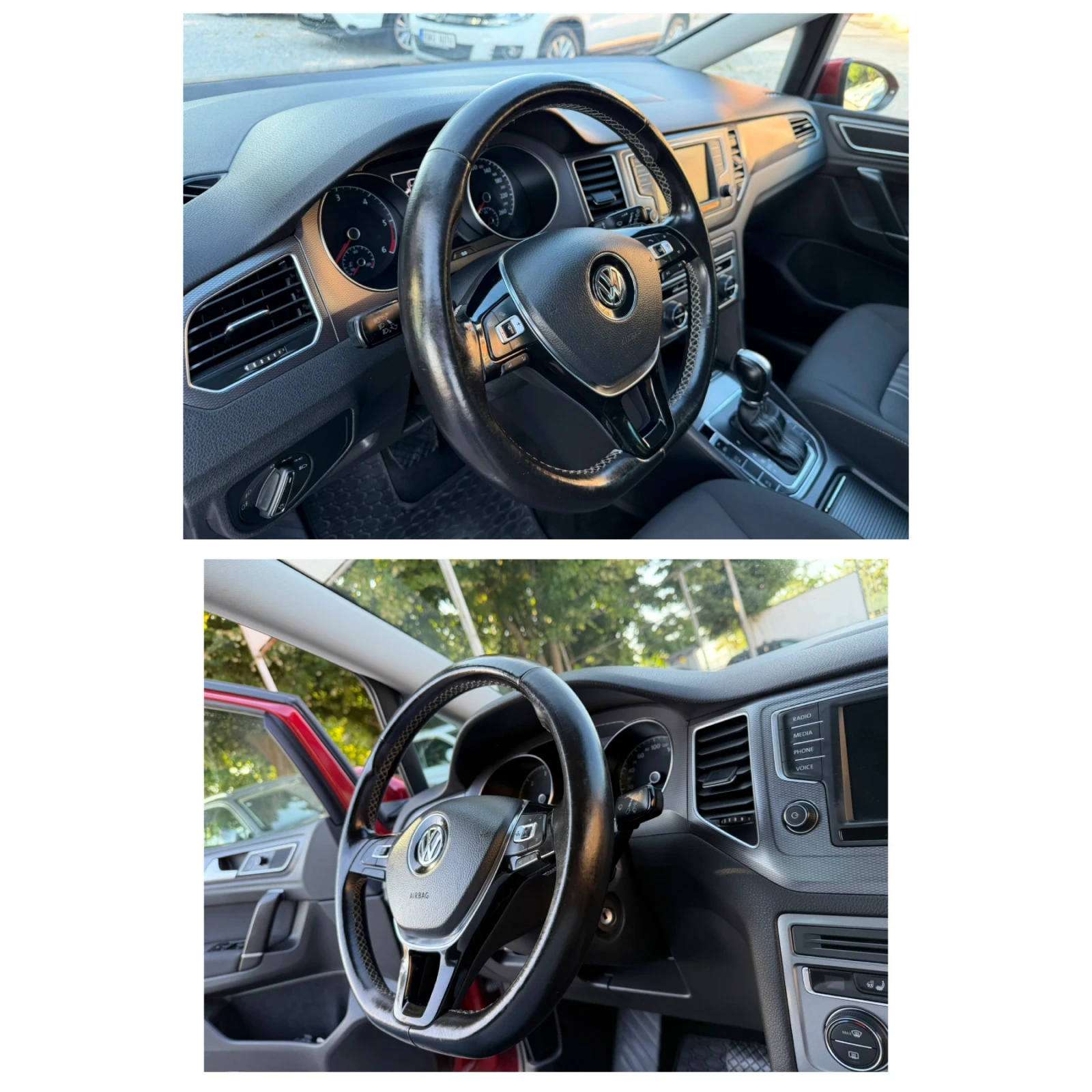 VW Sportsvan 2.0TDI-150k.s-DSG-PANORAMA-DISTRONIC-EURO6, снимка 12 - Автомобили и джипове - 55466844