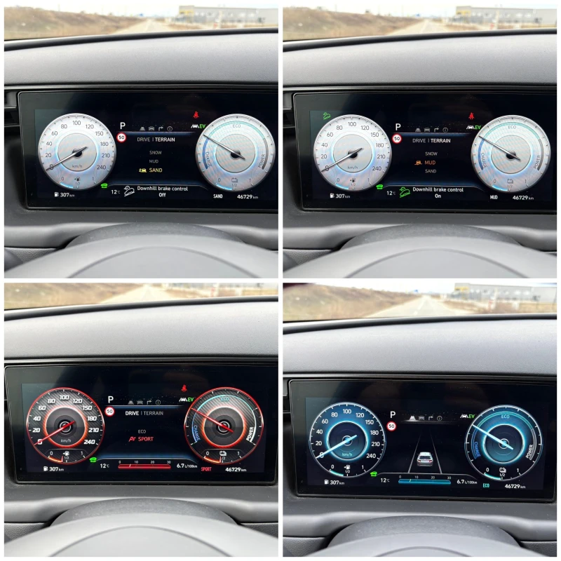 Hyundai Tucson N-line, 1.6 hybrid , 4x4, ГАРАНЦИЯ, снимка 13 - Автомобили и джипове - 53294221