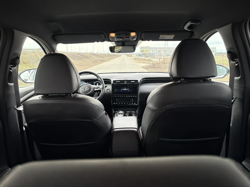 Hyundai Tucson N-line, 1.6 hybrid , 4x4, ГАРАНЦИЯ, снимка 11 - Автомобили и джипове - 53294221