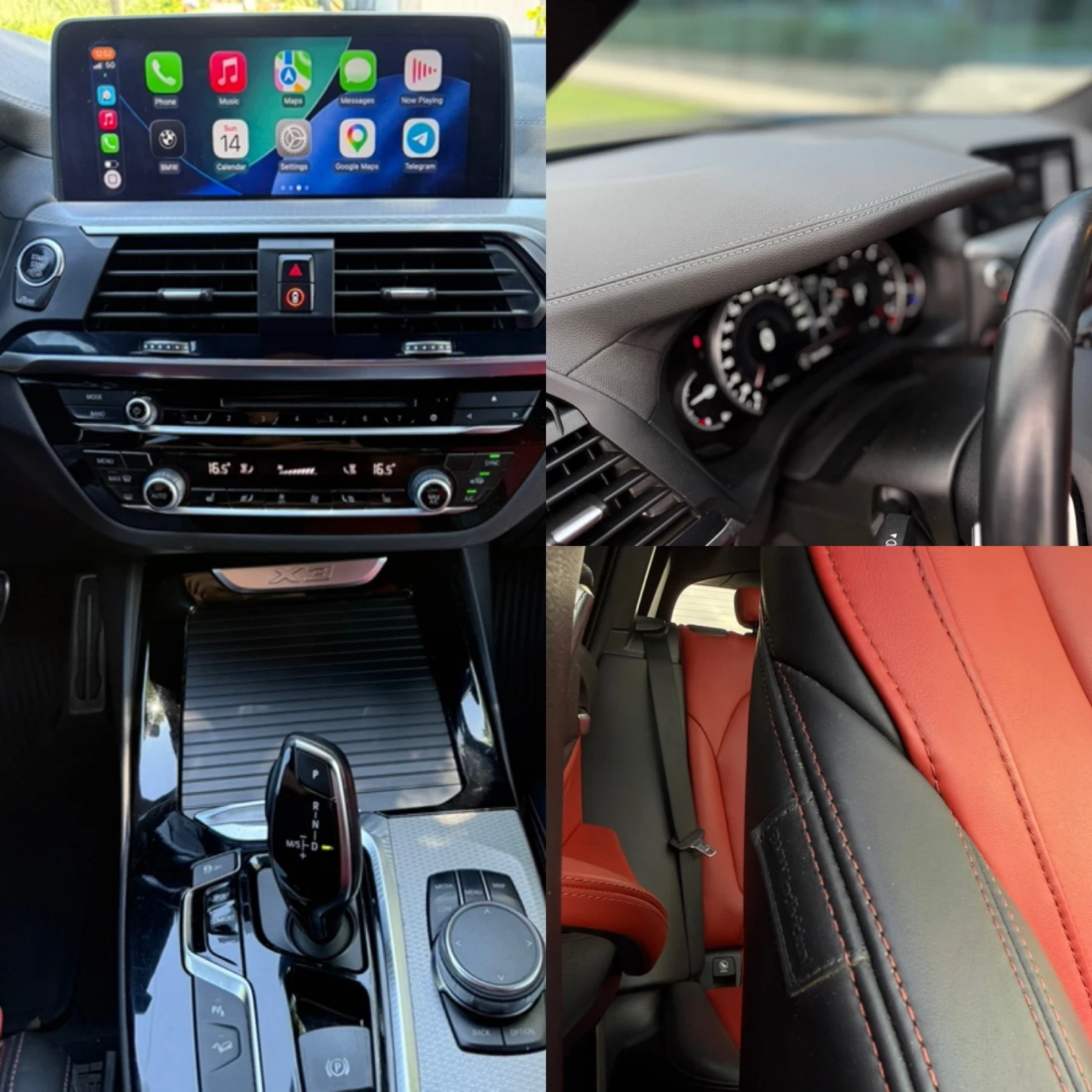 BMW X3 30i M Sport Individual , снимка 16 - Автомобили и джипове - 54901327