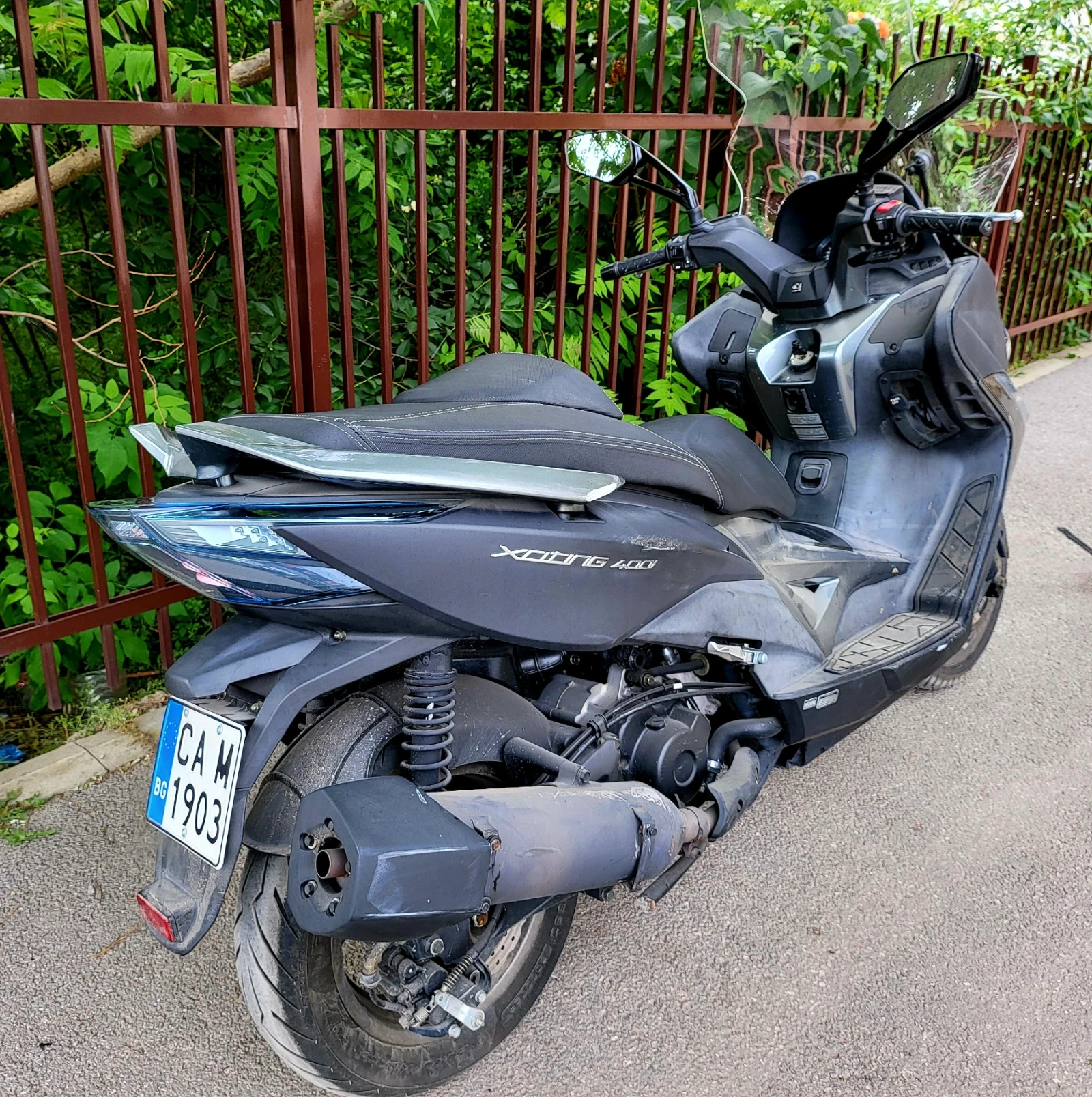 Kymco Xciting 400i напълно обслужен, снимка 3 - Мотоциклети и мототехника - 54743879