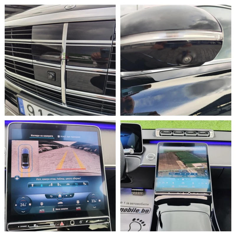 Mercedes-Benz S 350 AMG* 360CAM* BURMESTER* PODGREV* DISTRONIC* LINEAS, снимка 15 - Автомобили и джипове - 40484518