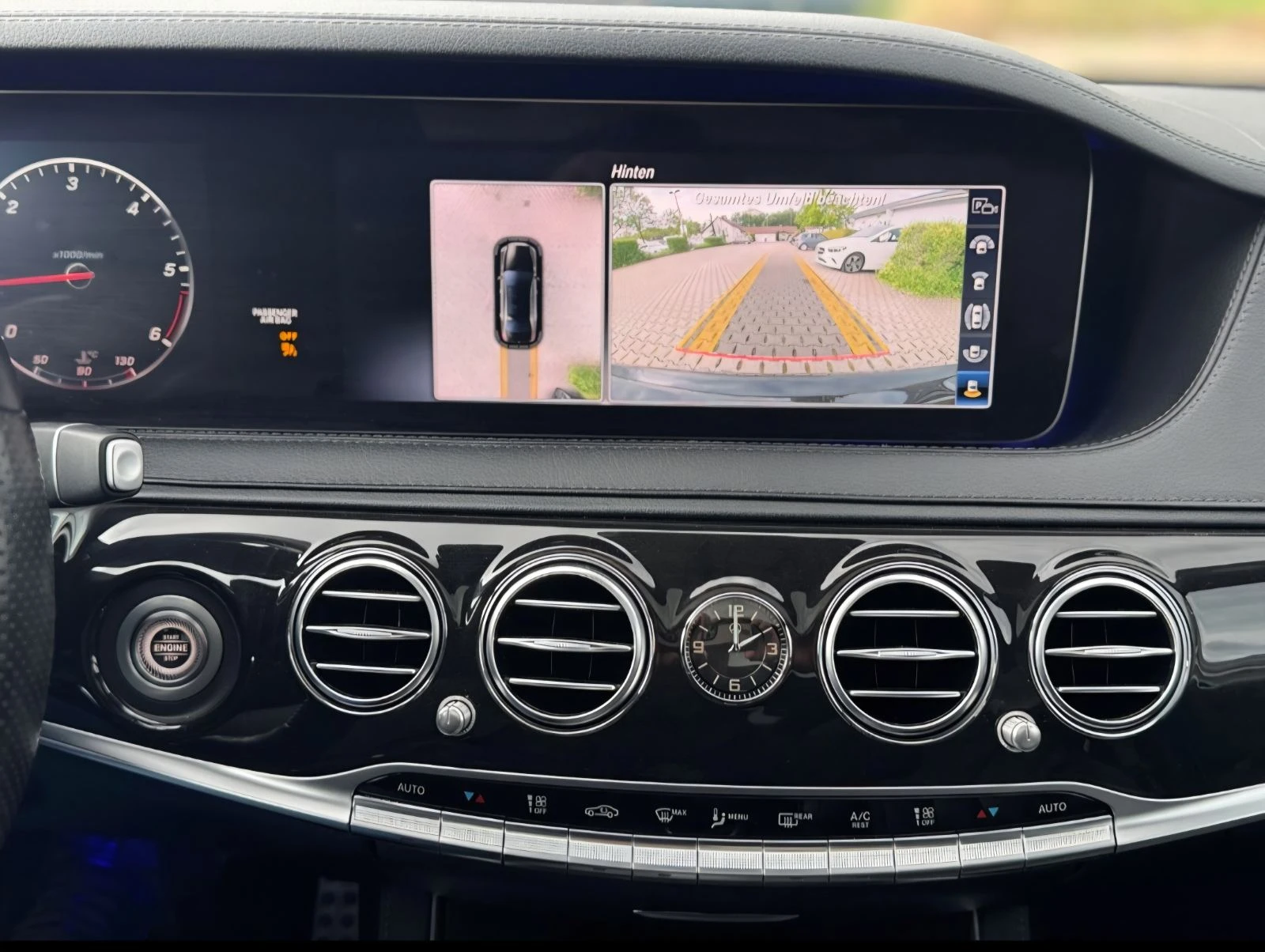 Mercedes-Benz S 400 4MATIC LONG AMG Пълна Сервизна История в Германия!, снимка 15 - Автомобили и джипове - 54610905