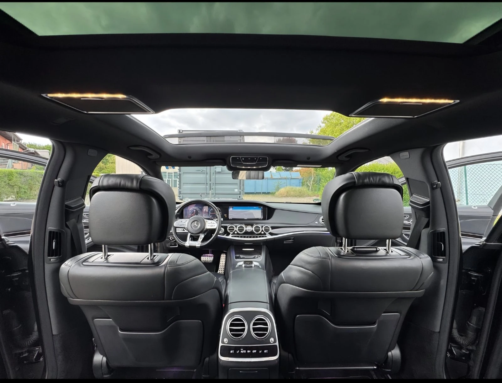Mercedes-Benz S 400 4MATIC LONG AMG Пълна Сервизна История в Германия!, снимка 7 - Автомобили и джипове - 54610905