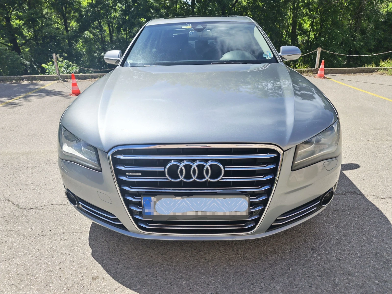 Audi A8 LONG / МАСАЖ/ ОБДУХВАНЕ /ACC/, снимка 2 - Автомобили и джипове - 54721169