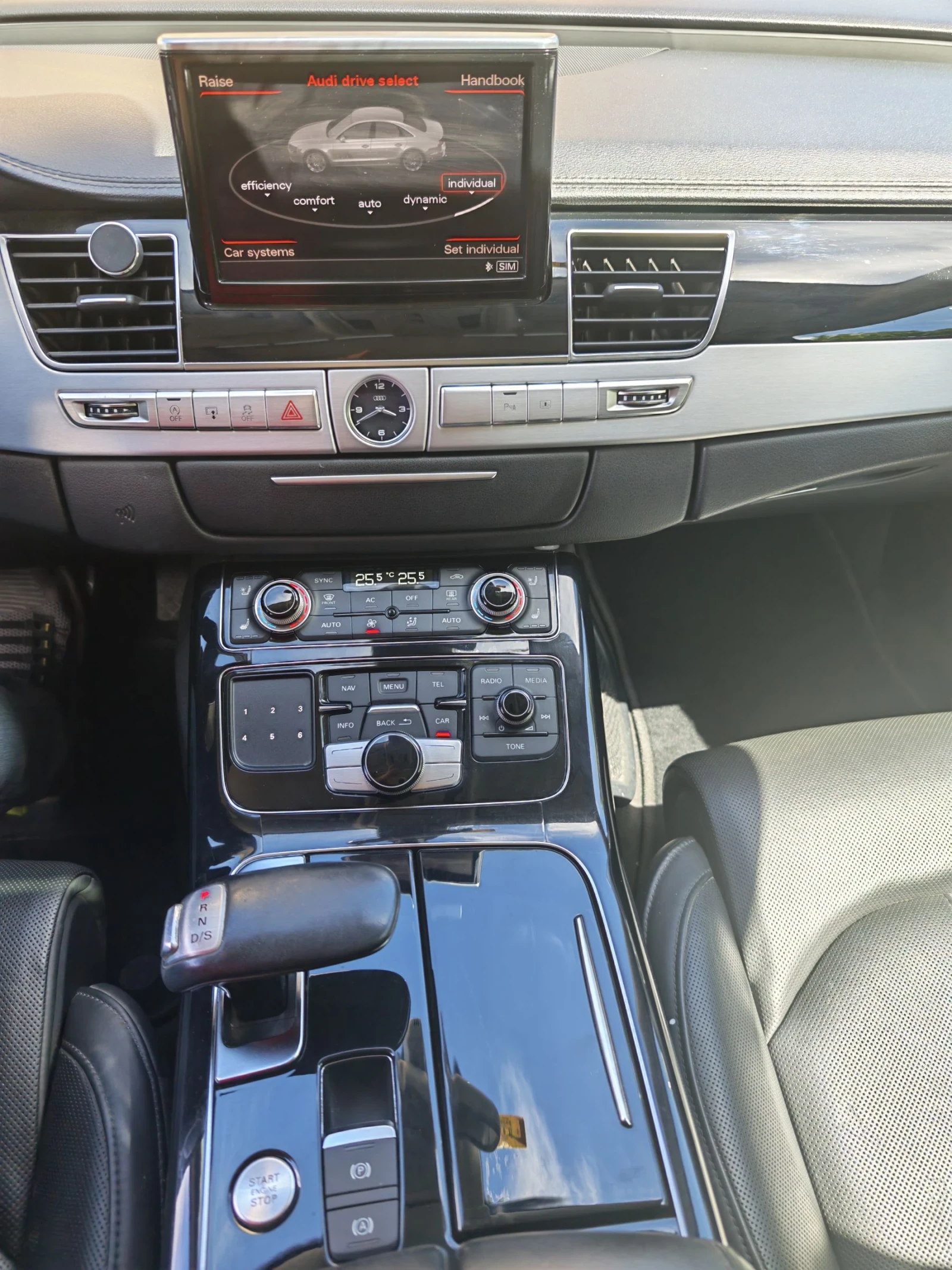 Audi A8 LONG / МАСАЖ/ ОБДУХВАНЕ /ACC/, снимка 15 - Автомобили и джипове - 54721169