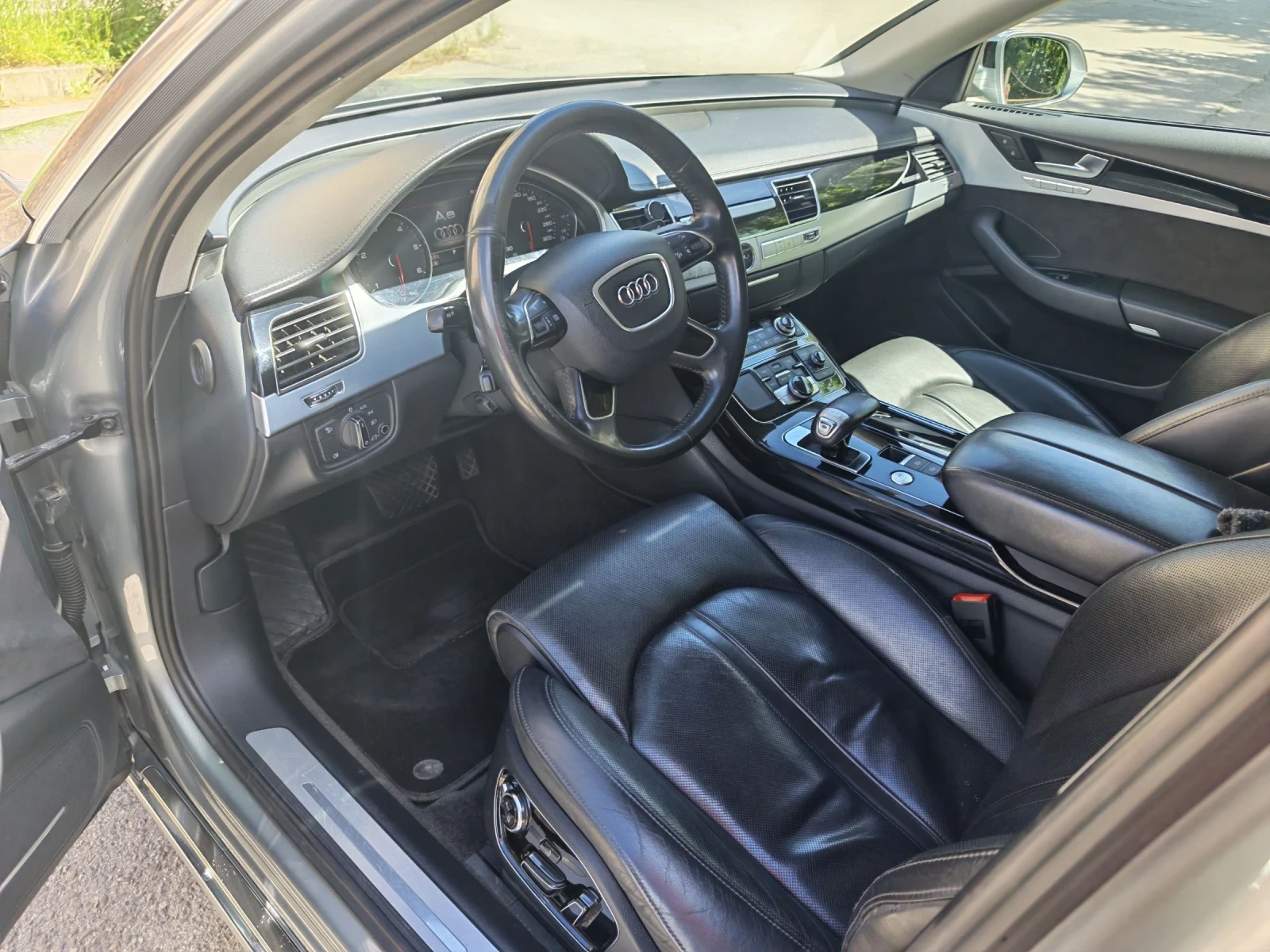 Audi A8 LONG / МАСАЖ/ ОБДУХВАНЕ /ACC/, снимка 10 - Автомобили и джипове - 54721169