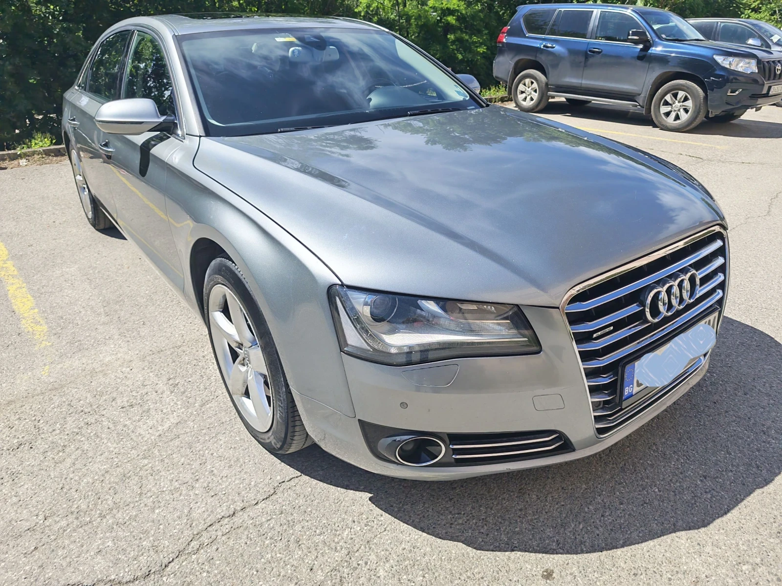 Audi A8 LONG / МАСАЖ/ ОБДУХВАНЕ /ACC/