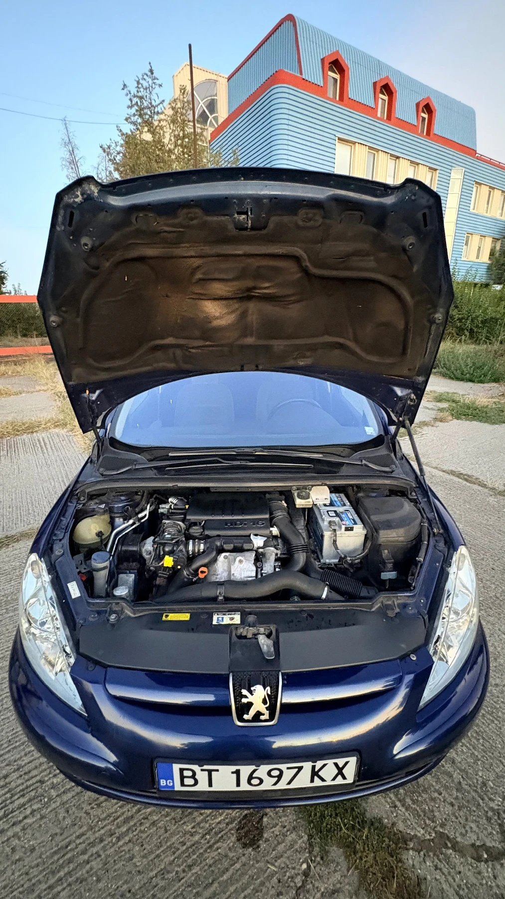 Peugeot 307 1.6 hdi, снимка 9 - Автомобили и джипове - 55892526