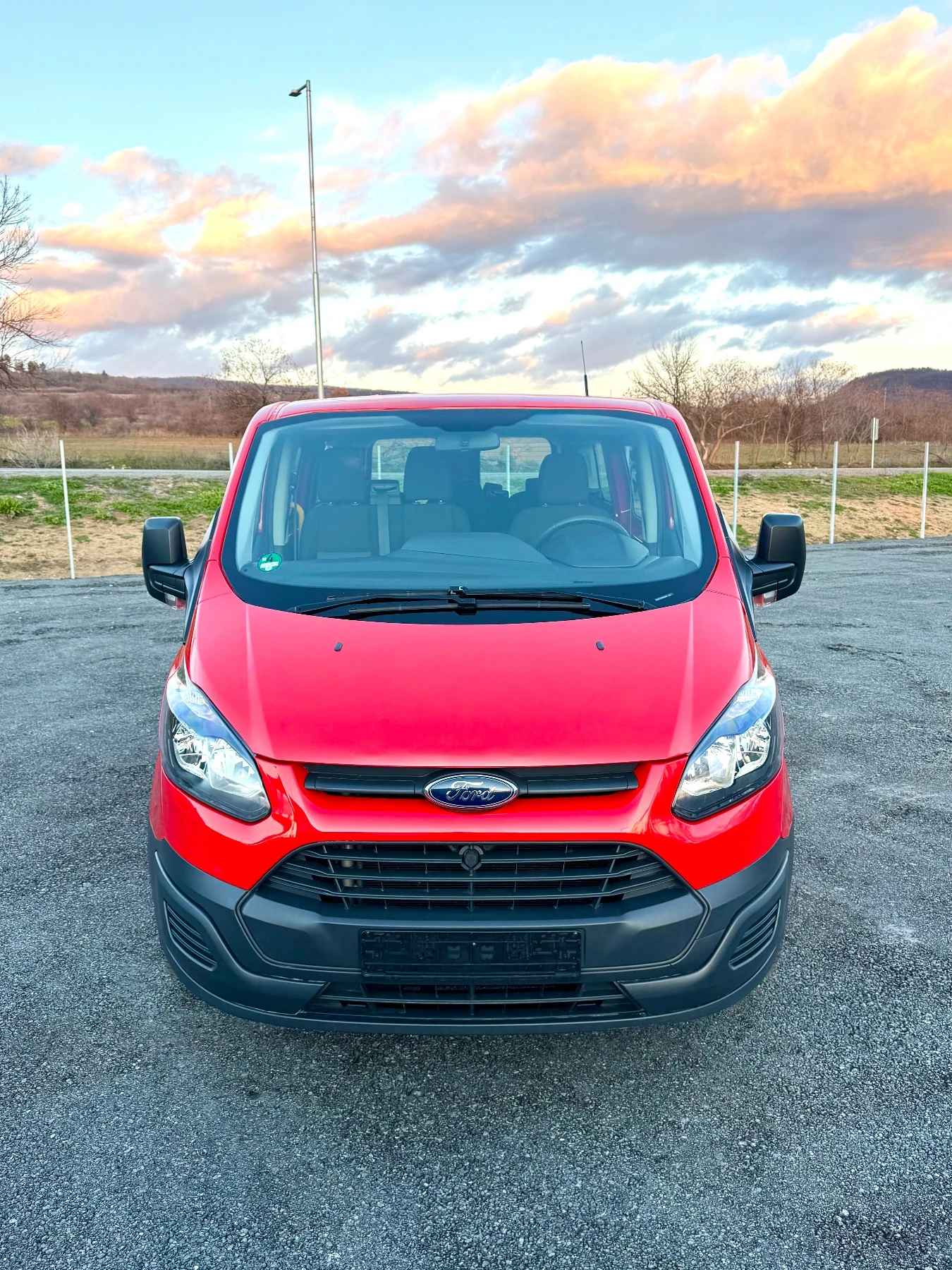 Ford Transit Custom 2.2 TDCI 9 Места 2x Клима, Серв. Книжка 173 000 КМ - изображение 2