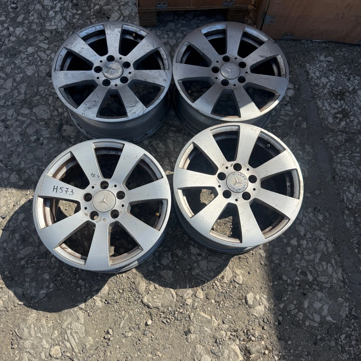 ���������� ������ Mercedes W204 7J R16 ET43 5x112�� A2044011102 ��� 573 A20440 | Mobile.bg � ����������� 1