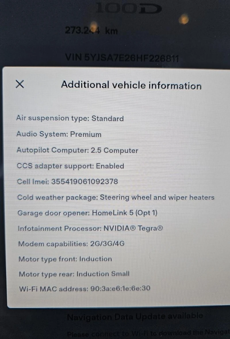 Tesla Model S S100D + Гаранция, снимка 17 - Автомобили и джипове - 52357269