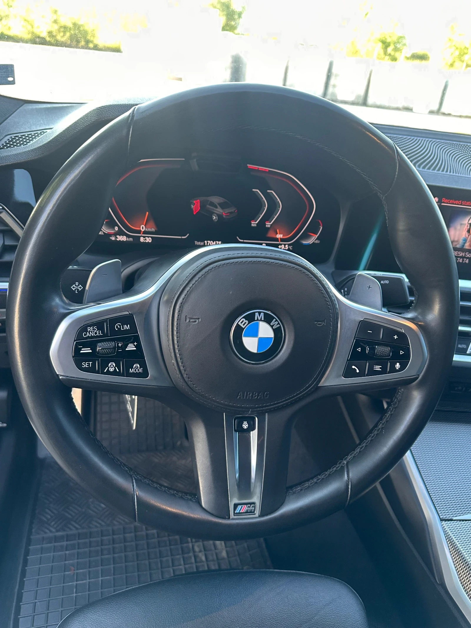 BMW 330 D M-PAKET, LASER, FULL, HEAD UP, НА ЗАДНО - изображение 9