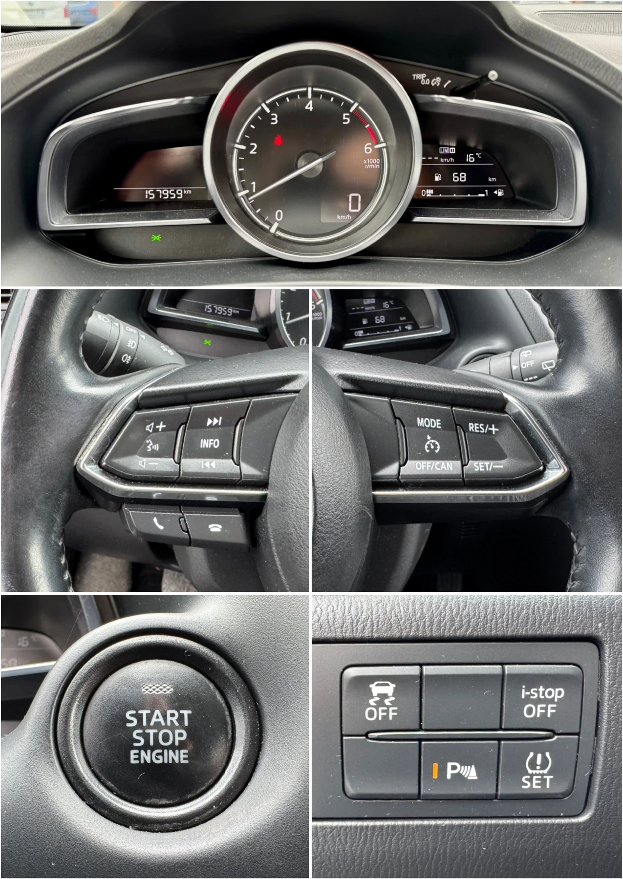 Mazda 3 2.2 SKYACTIV-D* Head up* Bose* Keyless, снимка 13 - Автомобили и джипове - 54212680