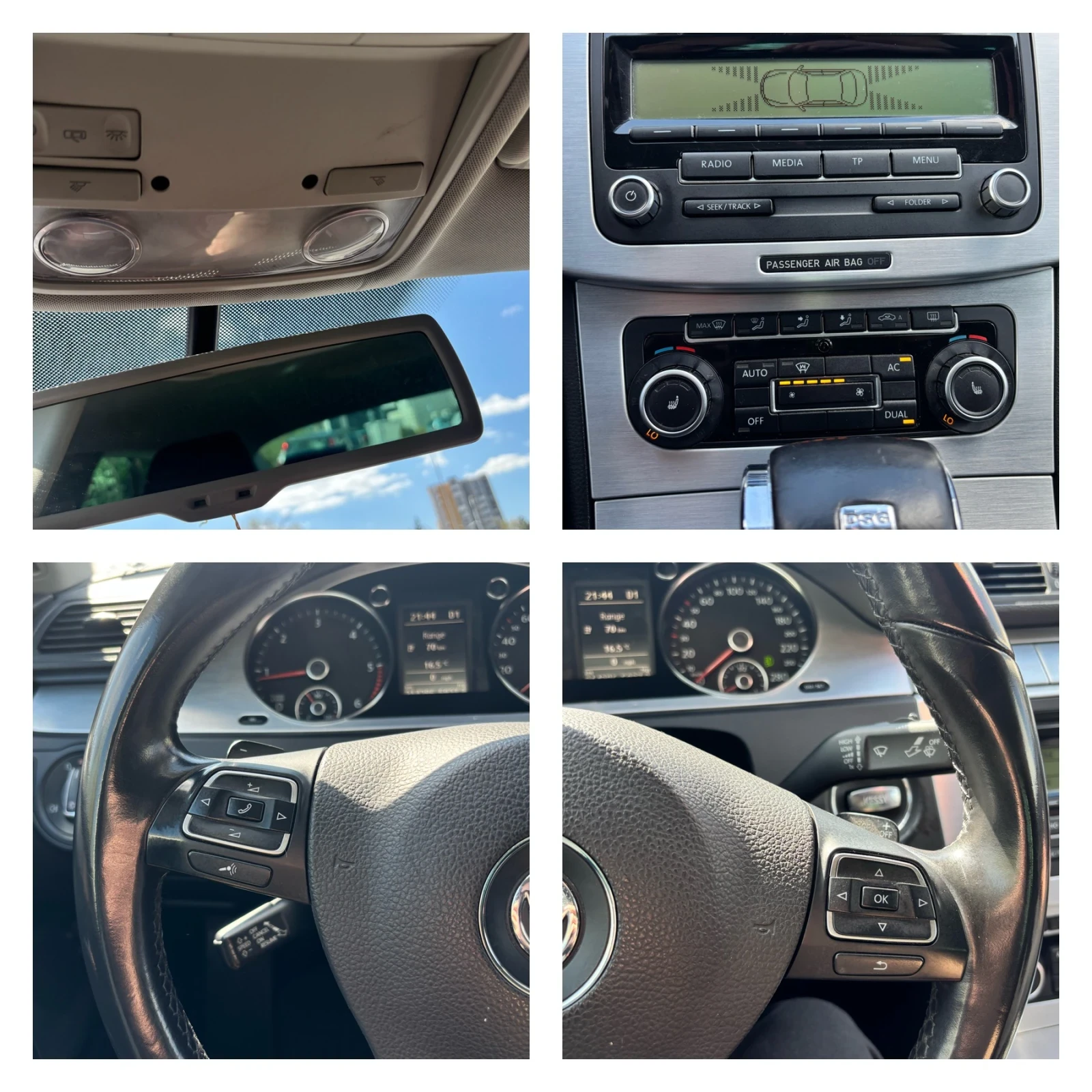 VW CC 2.0TDI DSG, снимка 12 - Автомобили и джипове - 54306074