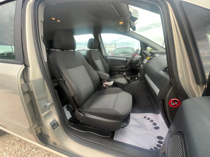 Opel Zafira 1.9D, 120ck.6 скорости, ЛИЗИНГ, снимка 12 - Автомобили и джипове - 50413234