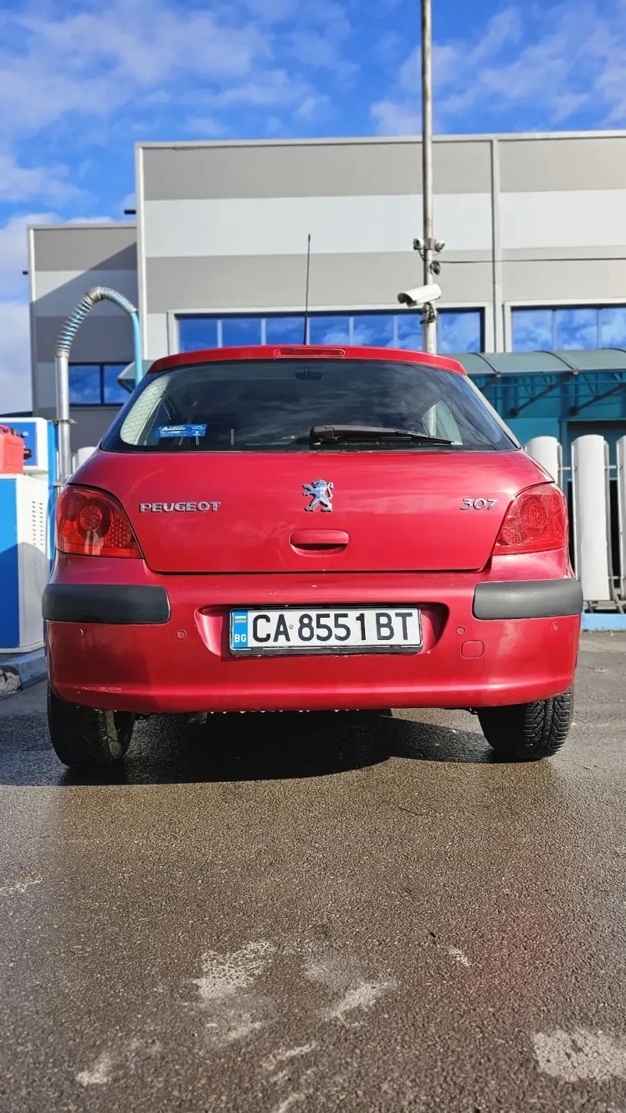 Peugeot 307 1.6 16v, газ BRC - изображение 3