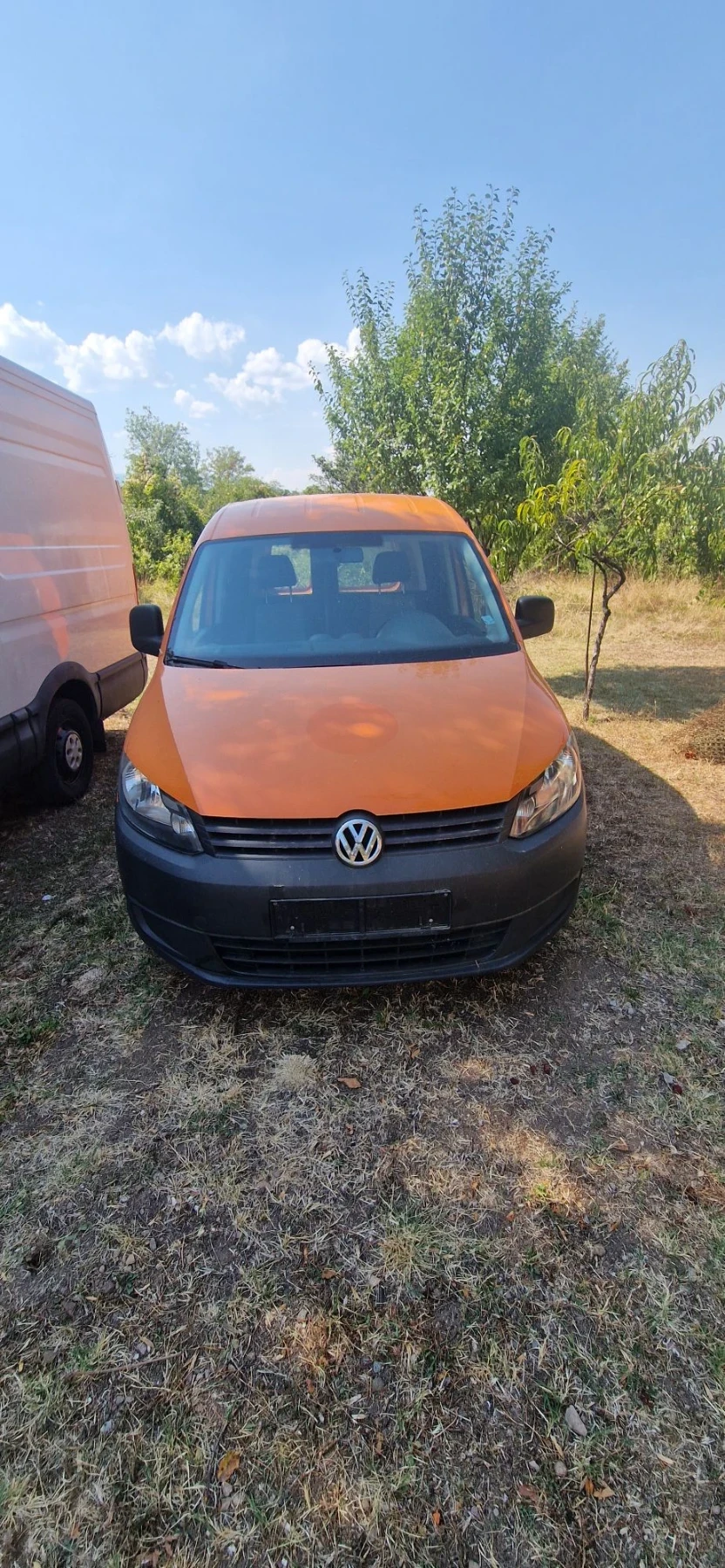 VW Caddy Метан бензин