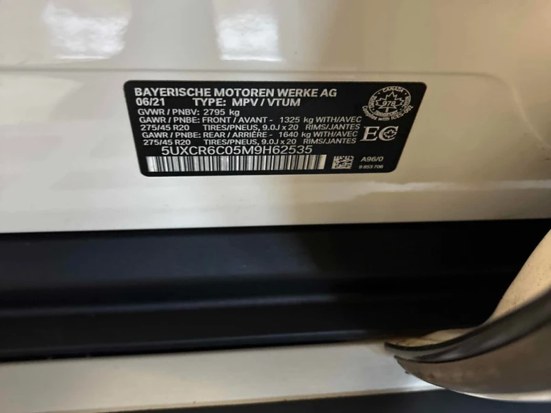 BMW X5 2021 xDrive40i * CARFAX * БЕЗ ПЪРВОНАЧАЛНА ВНОСКА, снимка 11 - Автомобили и джипове - 53049997