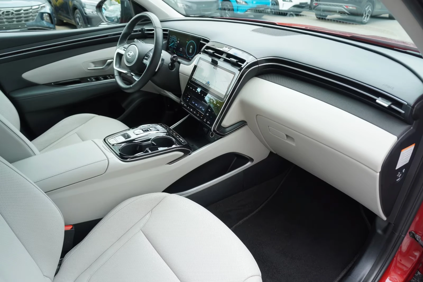 Hyundai Tucson 1.6PHEV/265HP/4X4/PRIME/КОЖА/ACC/NAVI/CAM/215h, снимка 10 - Автомобили и джипове - 54429593