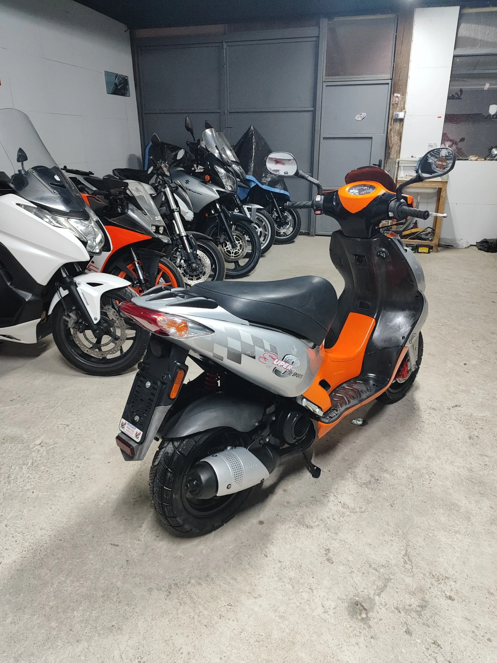 Kymco Super 9, 50сс, снимка 2 - Мотоциклети и мототехника - 56713129