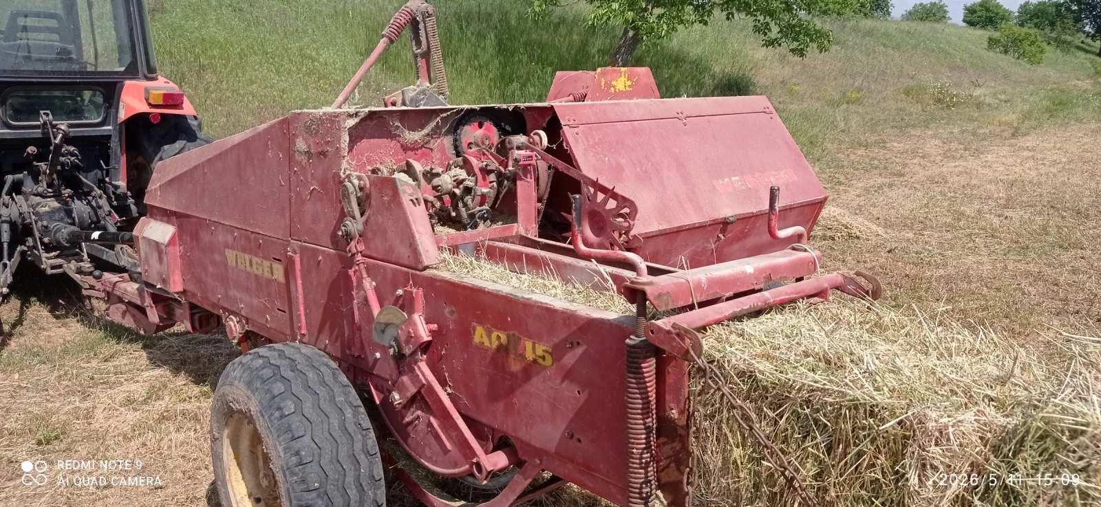 Балировачка Welger Ap45, снимка 2 - Селскостопанска техника - 54517012