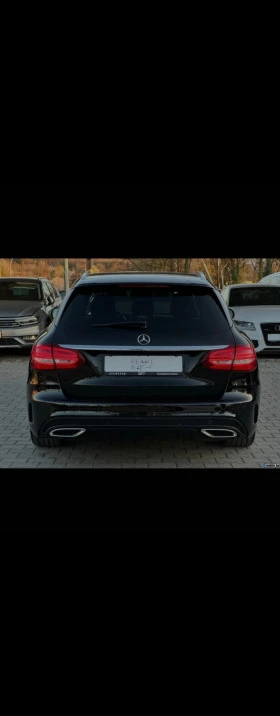 Mercedes-Benz C 180 BLUETEC AMG LINE  ПАНОРАМА КАМЕРА МЪРТВА  ЗОНА, снимка 2